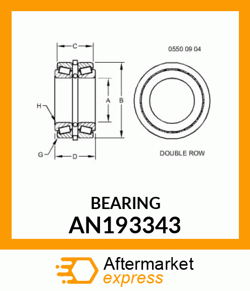 BEARING AN193343