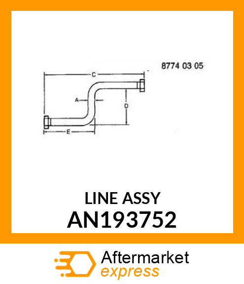 LINE ASSY AN193752