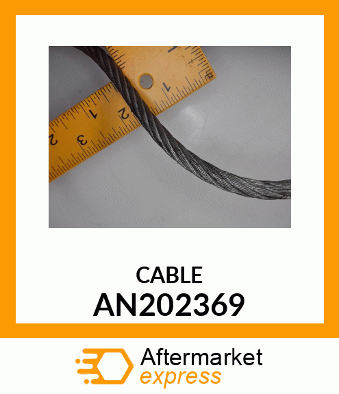 CABLE REAR AN202369