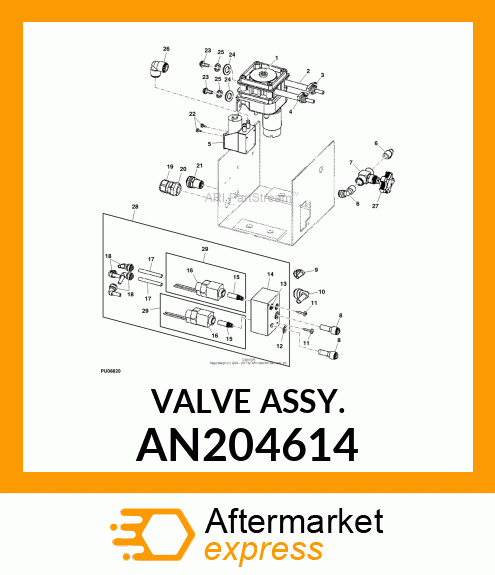 VALVE ASSY. AN204614