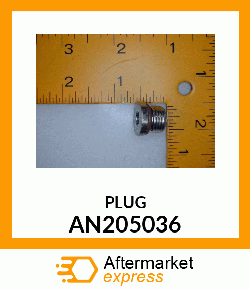 PLUG, SPECIAL AN205036