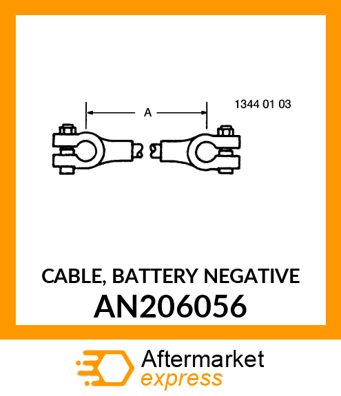 CABLE, BATTERY NEGATIVE AN206056