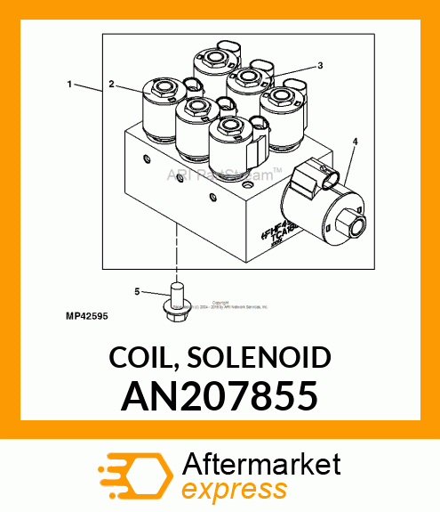 COIL, SOLENOID AN207855