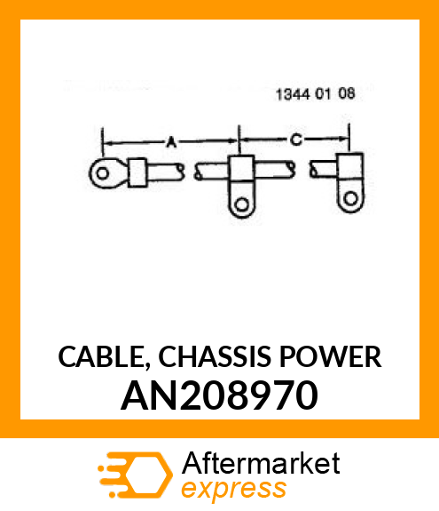 CABLE, CHASSIS POWER AN208970