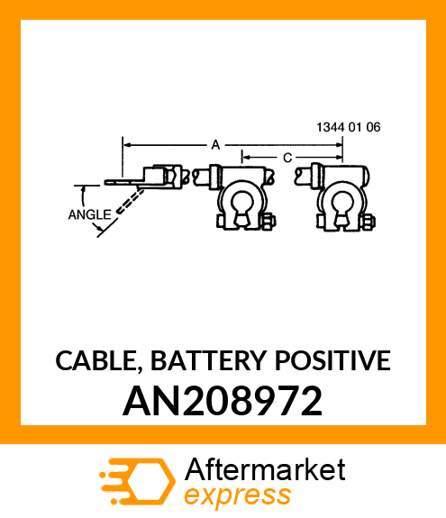 CABLE, BATTERY POSITIVE AN208972