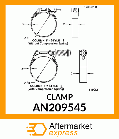 CLAMP, T AN209545