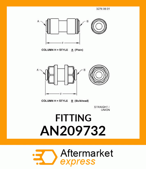 FITTING AN209732