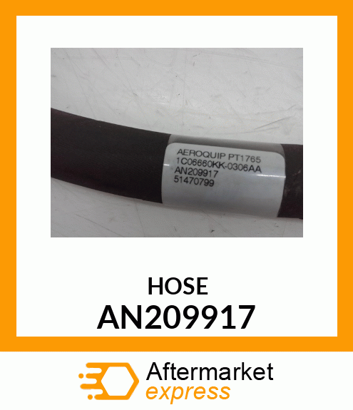 HYDRAULIC HOSE AN209917