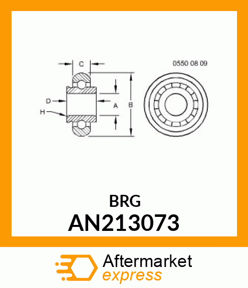 BEARING amp; COLLAR AN213073