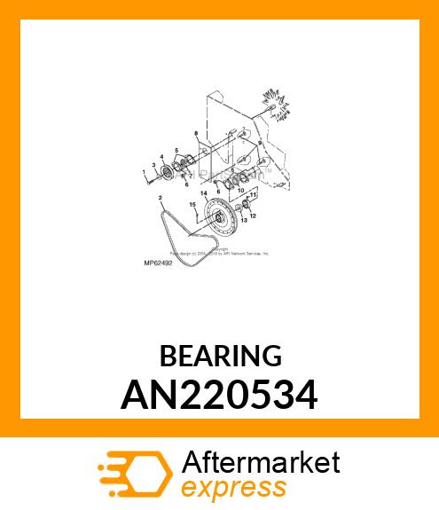 BEARING AN220534