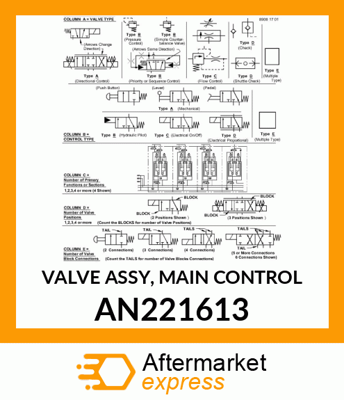 SOLENOID VALVE, VALVE ASSY, MAIN CO AN221613