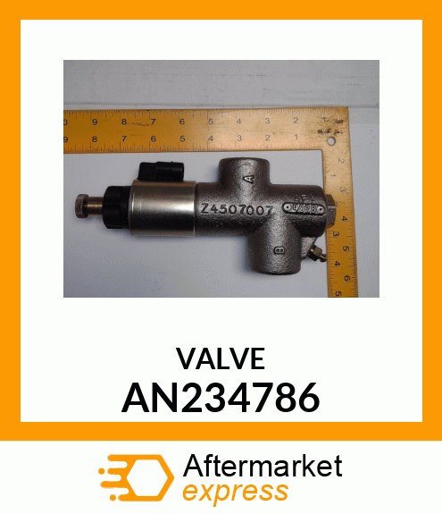 Valve - VALVE - HYD PROP., 2POS, 2WAY POP. AN234786