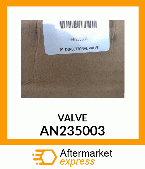 VALVE AN235003