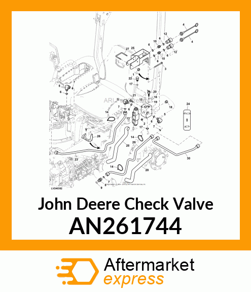 CHECK VALVE AN261744