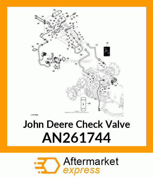 CHECK VALVE AN261744