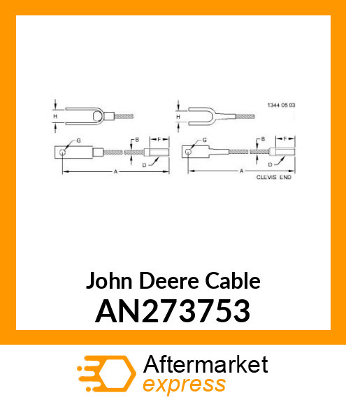 CABLE ASSEMBLY, REAR PRESS PLATE AN273753