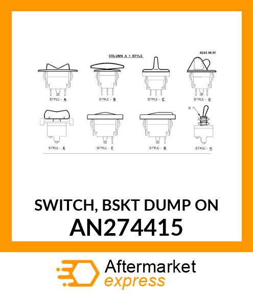 SWITCH, BSKT DUMP ON AN274415