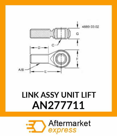 LINK ASSY AN277711