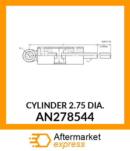 CYLINDER AN278544