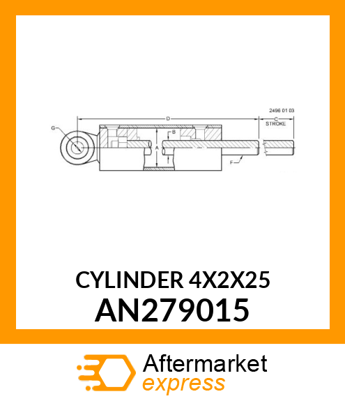 CYLINDER AN279015