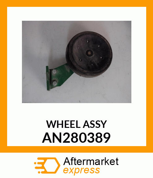 WHEEL, ASSY, SMOOTH CROWN 4 X 12 AN280389