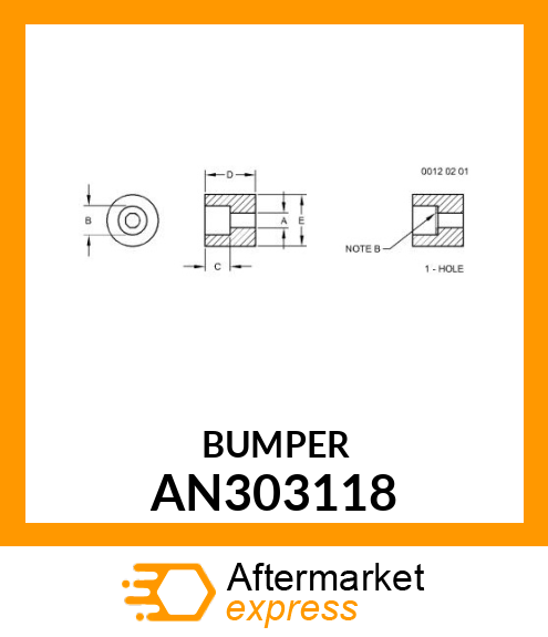 BUMPER, BOOM AN303118