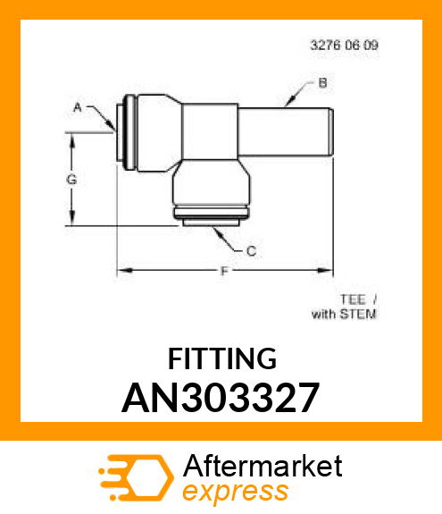 FITTING AN303327