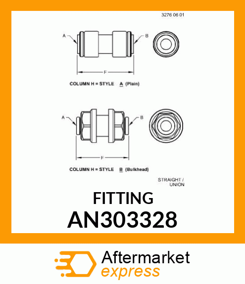 FITTING AN303328