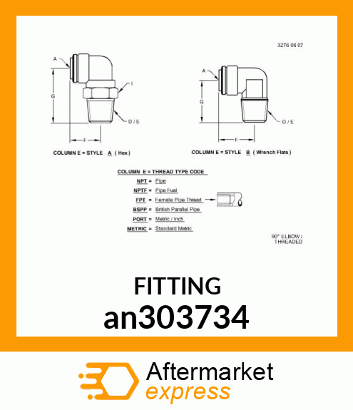 FITTING an303734