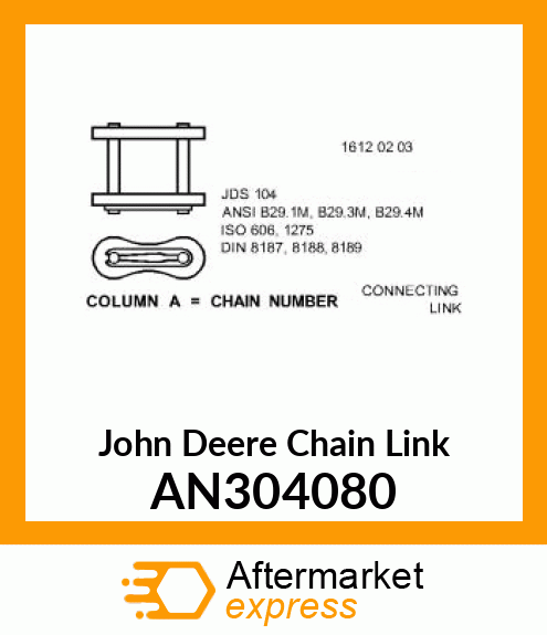 CONNECTING LINK AN304080