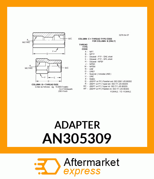 ADAPTER AN305309