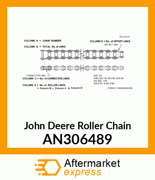 CHAIN, BREAKAWAY ROCKER AN306489