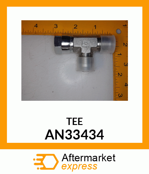 TEE ASSY SWIVEL RUN AN33434