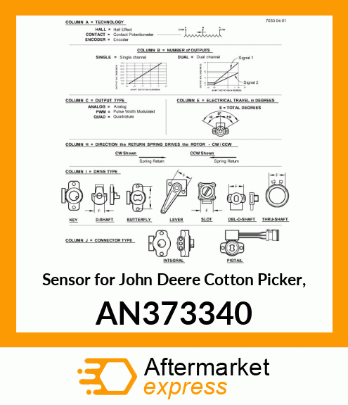 SENSOR, HALL EFFECT NRPS(30DEGREE) AN373340