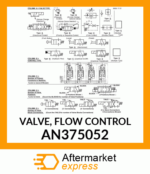 VALVE, FLOW CONTROL AN375052