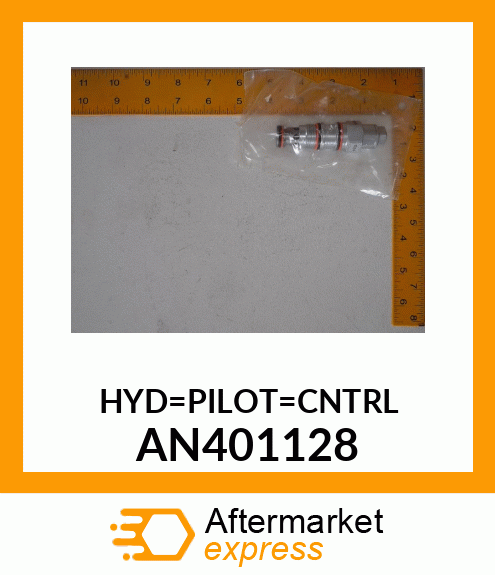 HYDR./PILOT CONTROL VALVE, VALVE, C AN401128