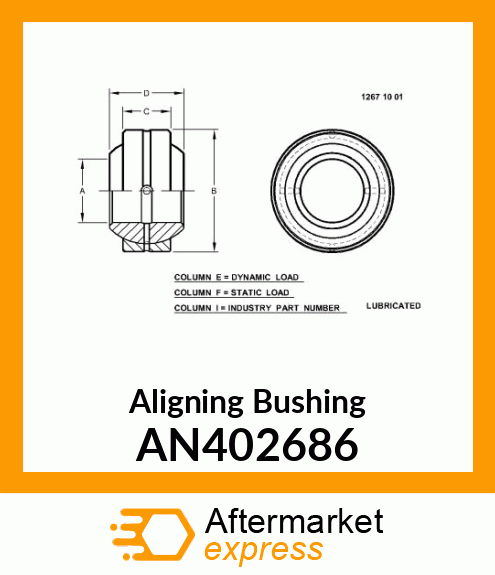 Aligning Bushing AN402686