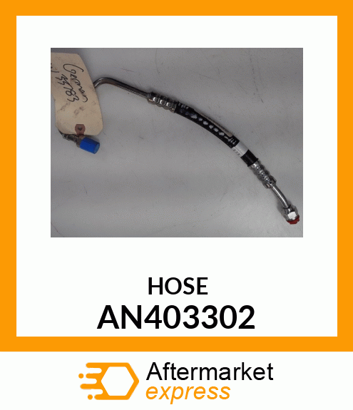 HOSE, AC RECEIVER DRYER TO CONDENSO AN403302