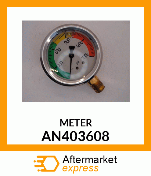 PRESSURE GAUGE, DOWN PRESSURE AN403608