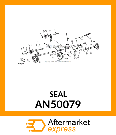 OIL SEAL AN50079