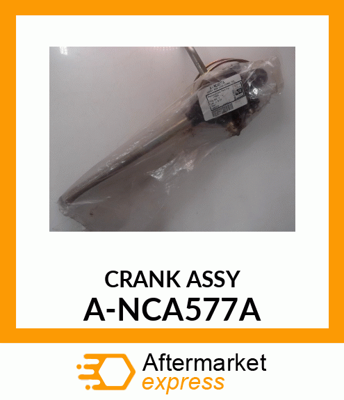 Box - LEVEL BOX LESS FORK, RH A-NCA577A