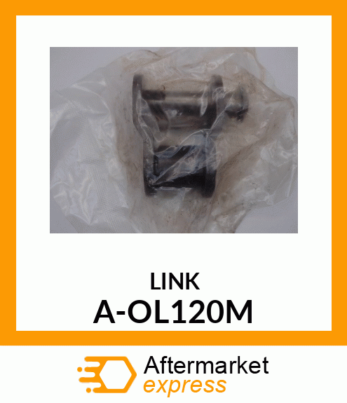 Chain Link - OFFSET LINK W/ COTTER PIN, METRIC A-OL120M