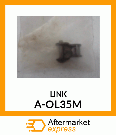 Chain Link - OFFSET LINK W/ COTTER PIN, METRIC A-OL35M