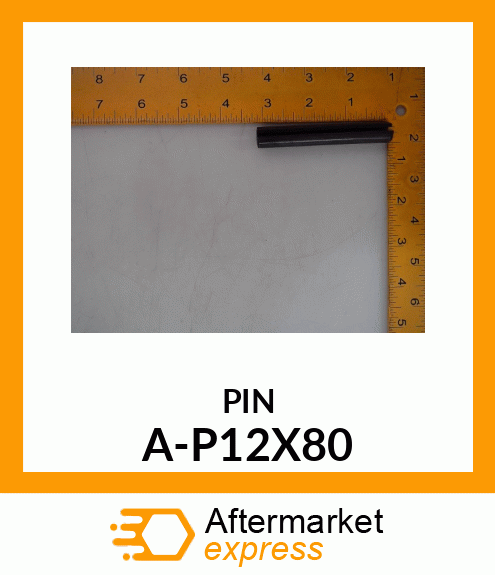 Pin - ROLL PIN 12X80 (2 PK) A-P12X80