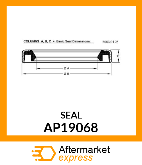 SEAL ASSY AP19068