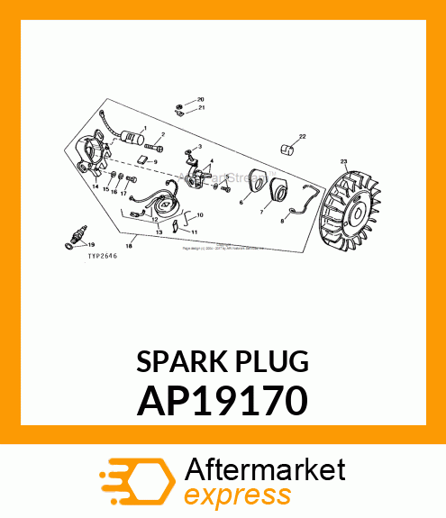 PLUG,SPARK(SE) AP19170