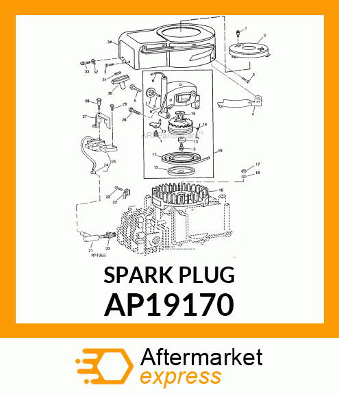 PLUG,SPARK(SE) AP19170