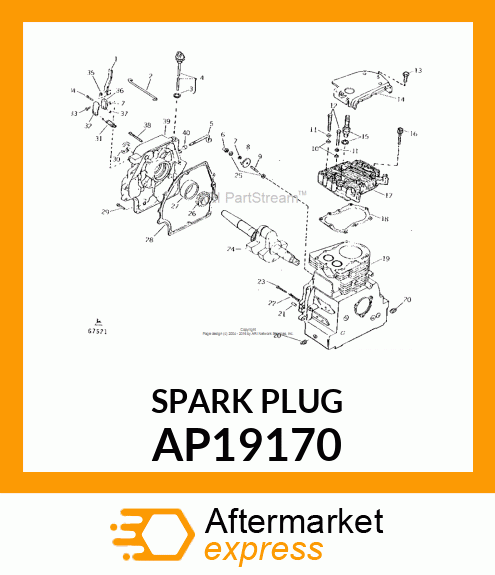 PLUG,SPARK(SE) AP19170