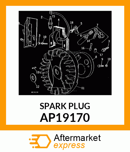 PLUG,SPARK(SE) AP19170