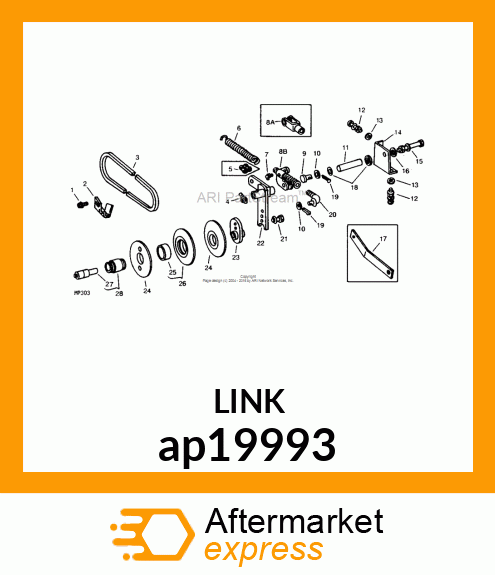 A2040 S/C CO LINK ap19993